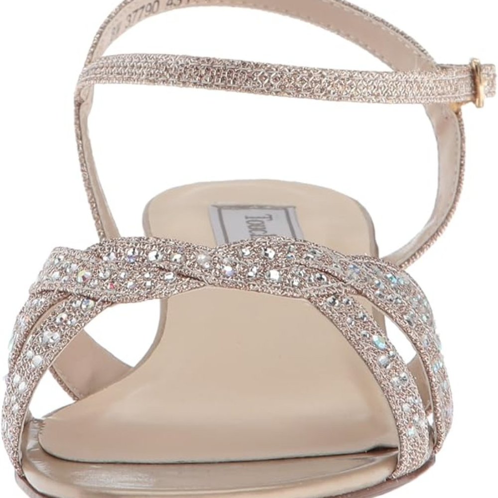 Touch Ups Women's Lena Wedge Sandal - Champagne